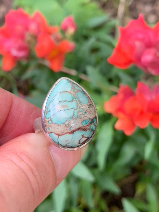 Turquoise Ring size 7