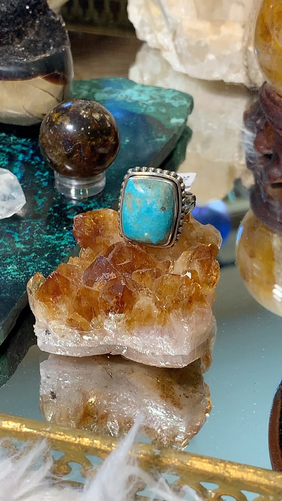 Turquoise Ring size 6