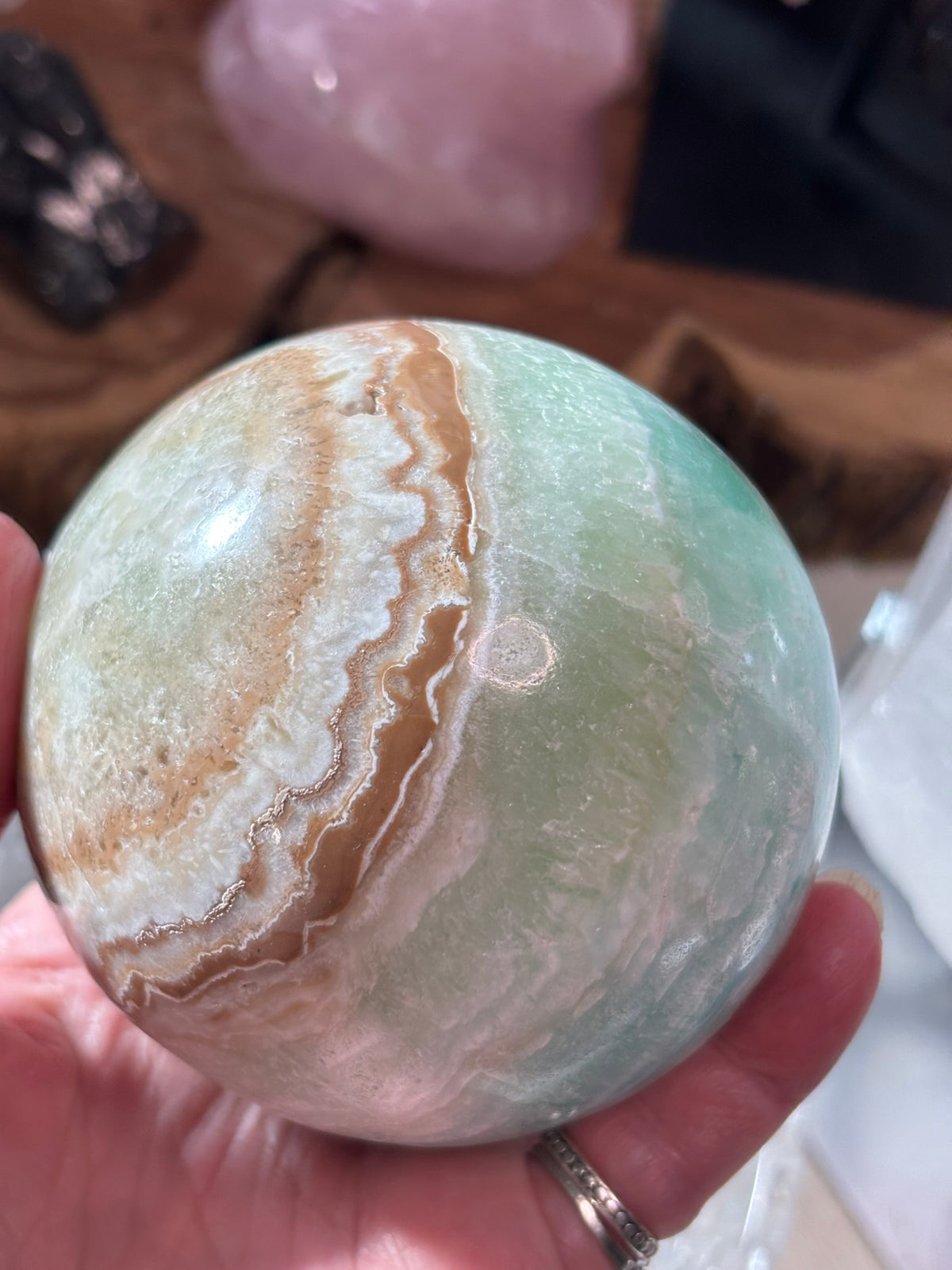 Caribbean Calcite - Sphere