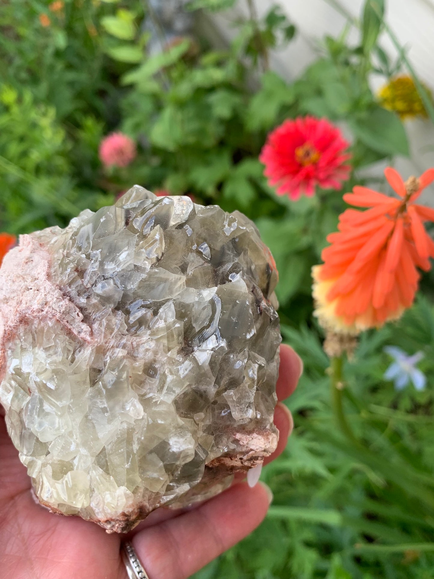 Green Calcite natural - Mexico