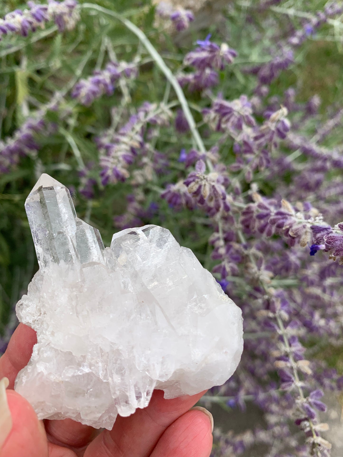 Faden Quartz Cluster