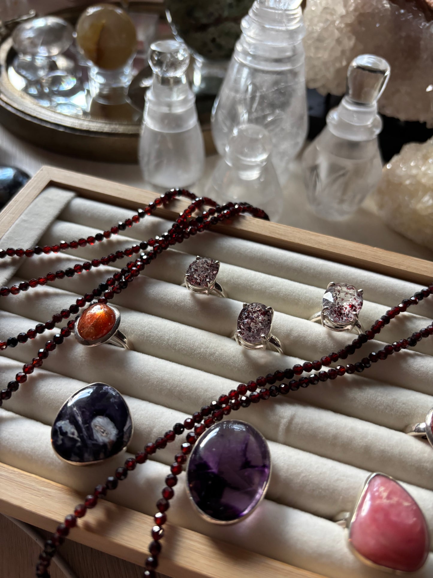 Sunstone Ring Size 8