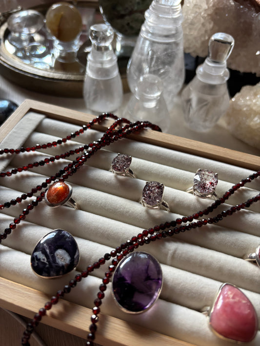 Sunstone Ring Size 8