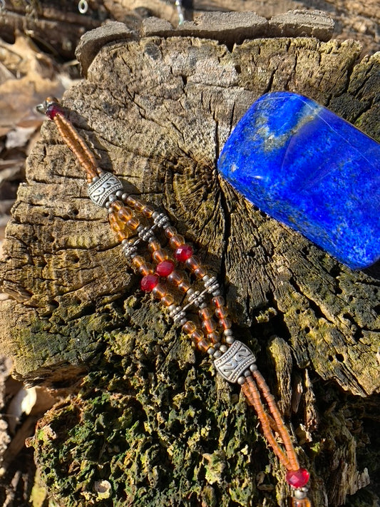 Glass beaded bracelet - Afghanistan