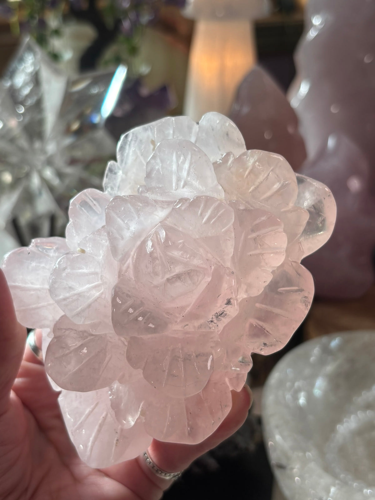 Rose Quartz - Flower