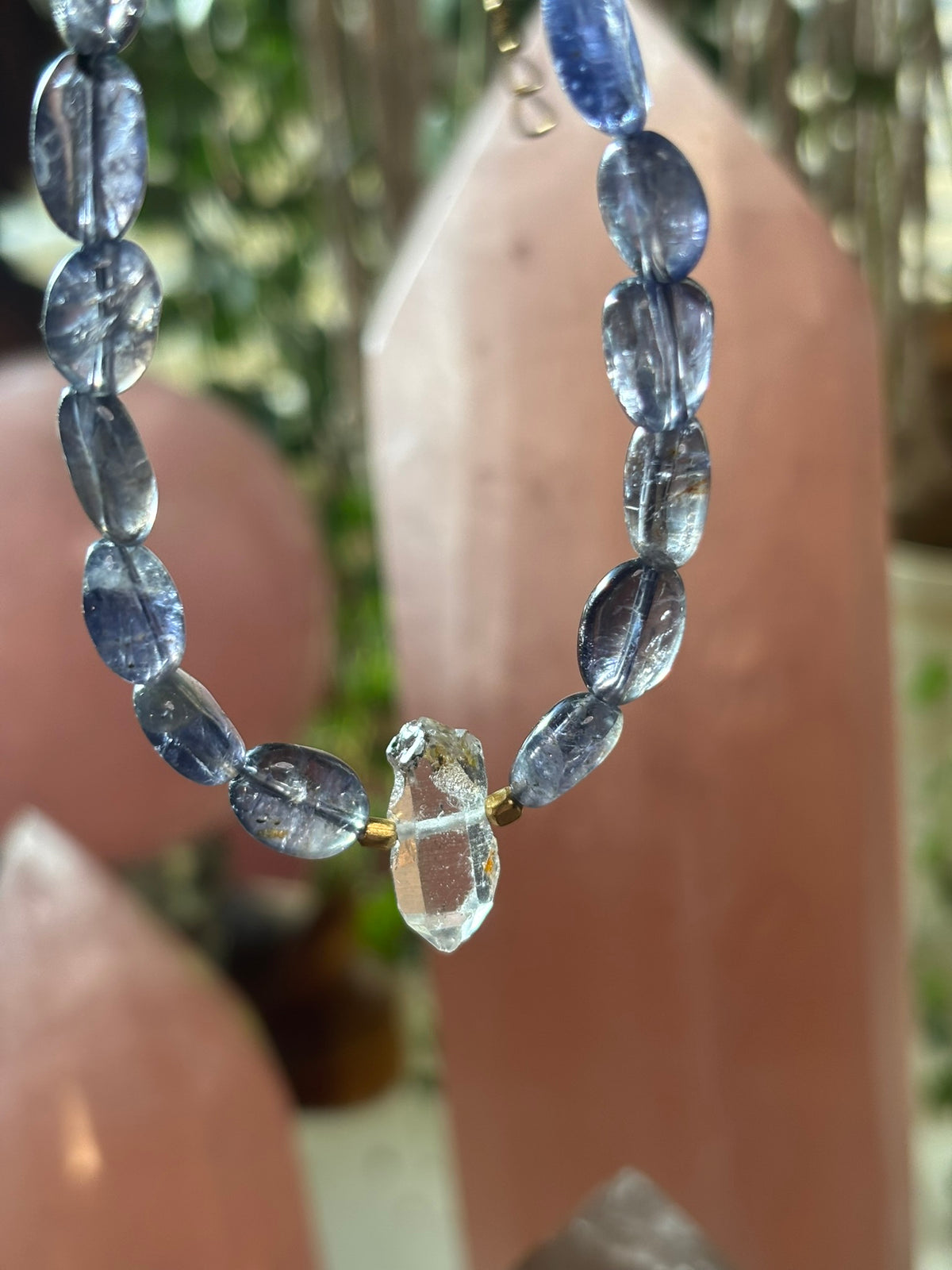 The Visionary | Herkimer Diamond • Iolite