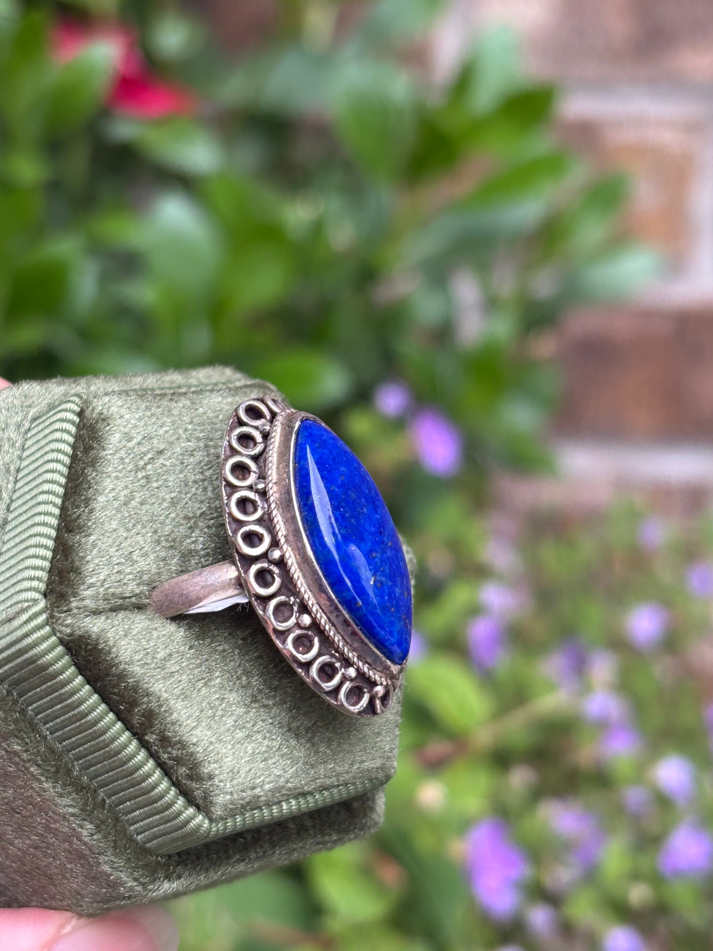 Lapis Lazuli Ring size 7.5