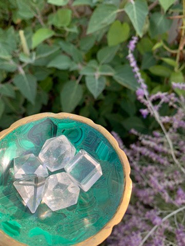 Clear Quartz Platonic Solids | set of 5 | Brazil