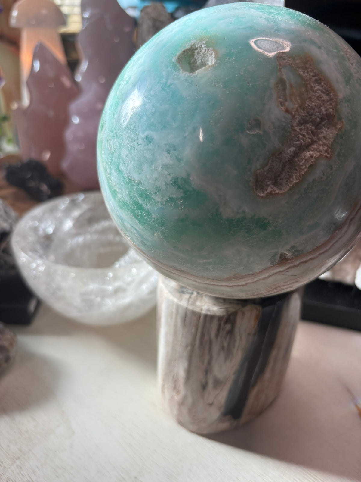 Caribbean Calcite - Sphere