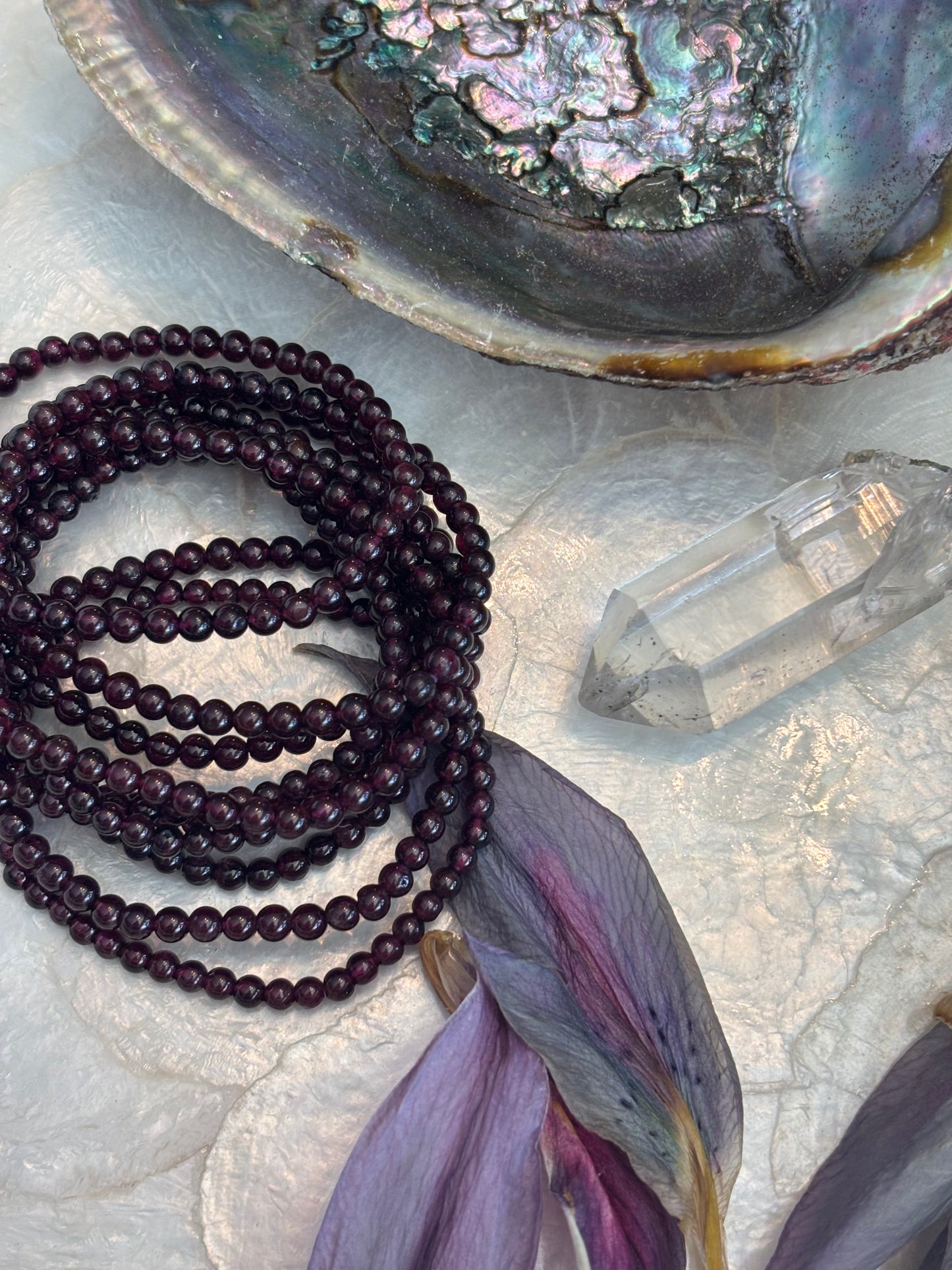 Purple Garnet Bracelet | Mozambique