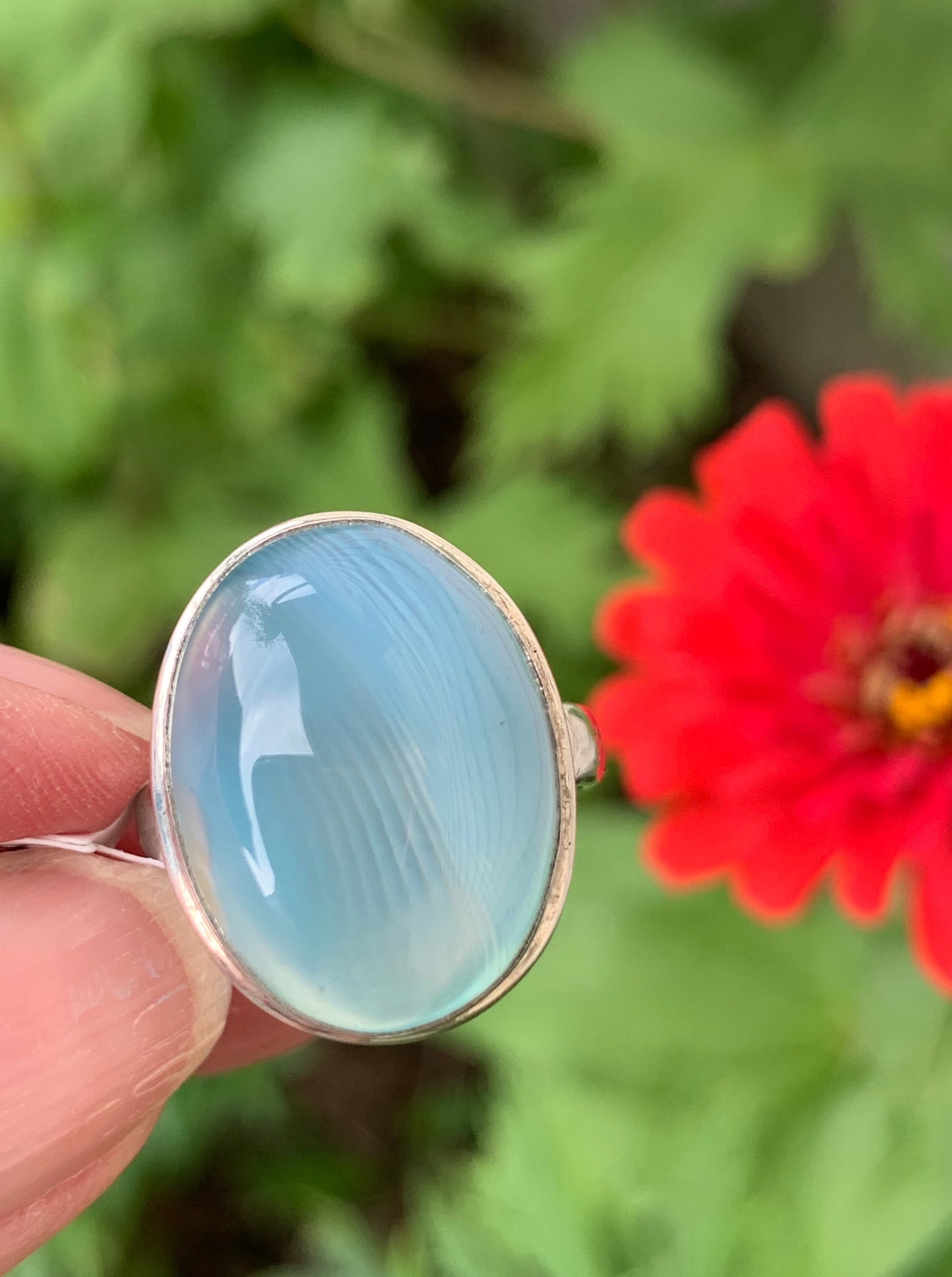 Agate Ring size 7.5