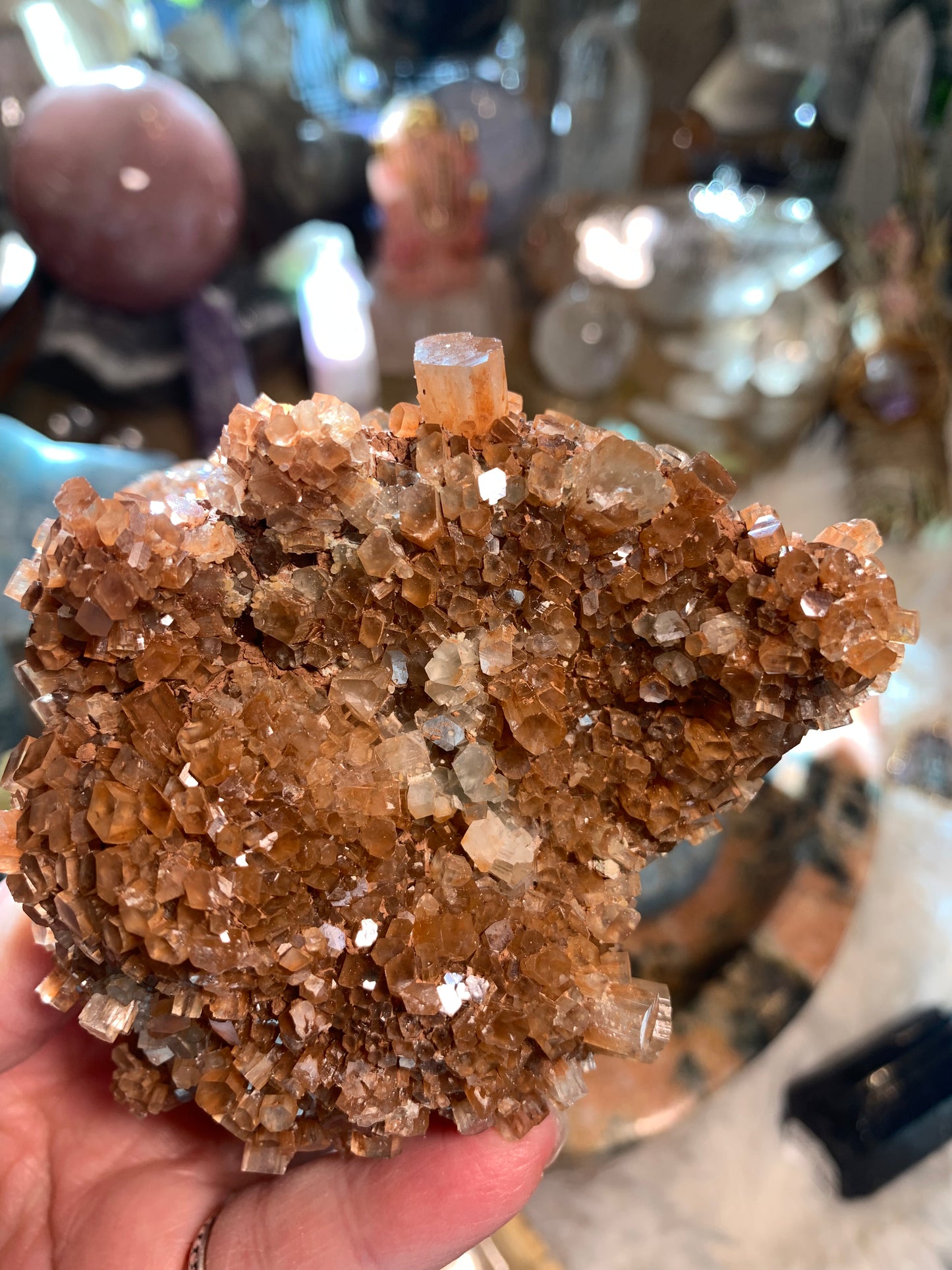 Medium Star Aragonite Cluster