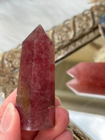Strawberry Quartz tower