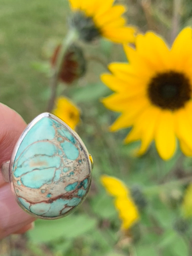 Turquoise Ring size 7