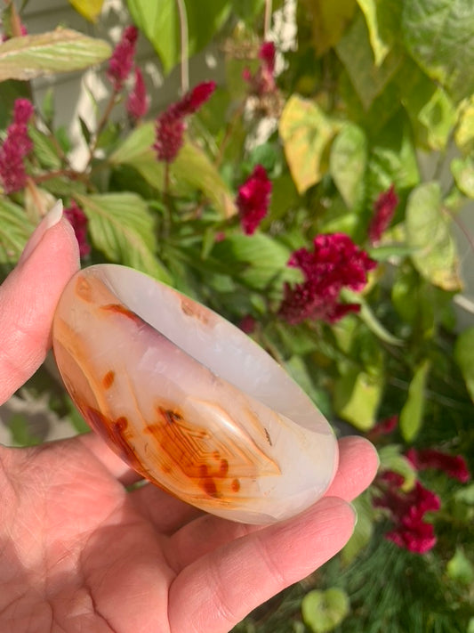 Carnelian Bowl - Madagascar