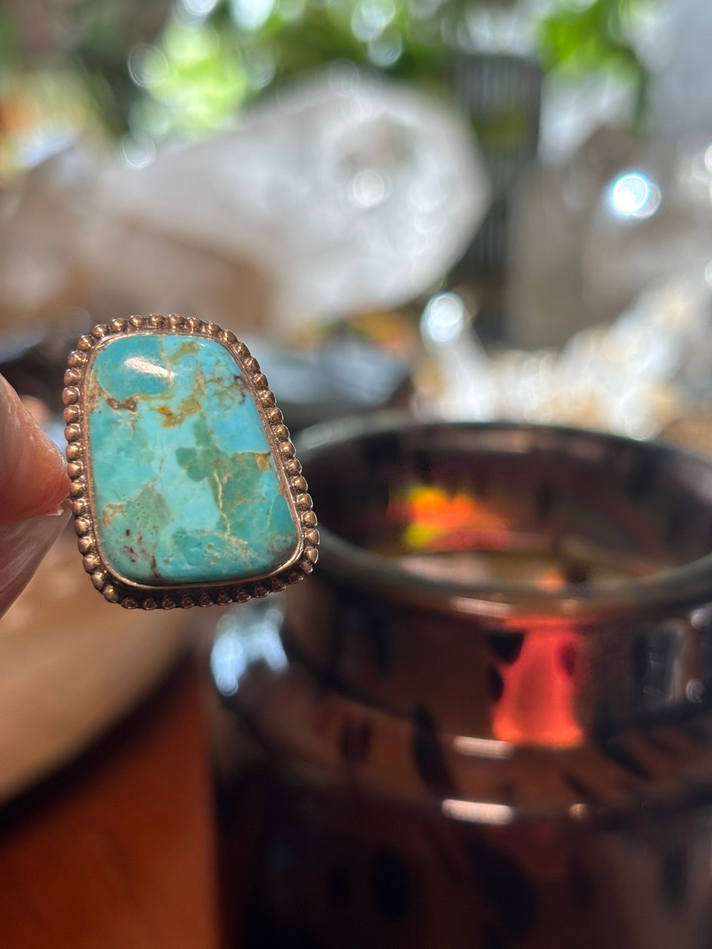 Turquoise Ring size 7