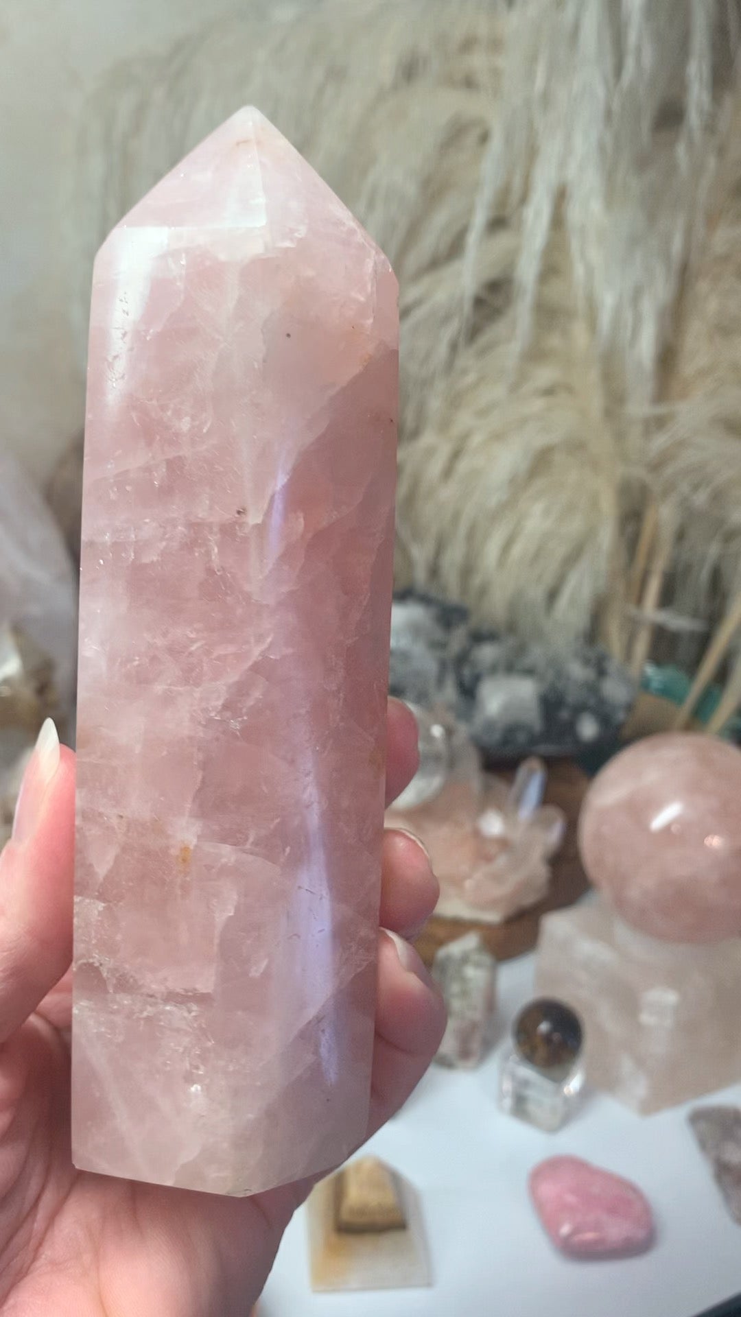 Rose Quartz Generator - Madagascar