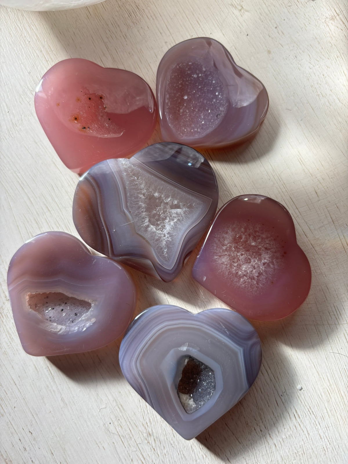 Druzy Agate - Heart
