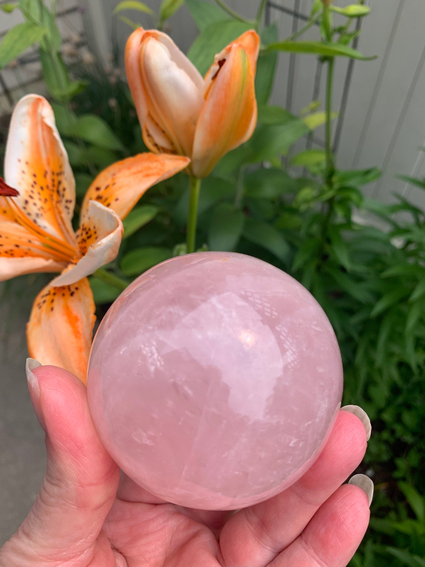 Rose Quartz Sphere