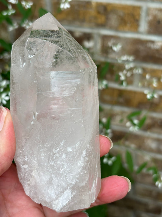Lemurian Quartz Point - Rainbow - Key
