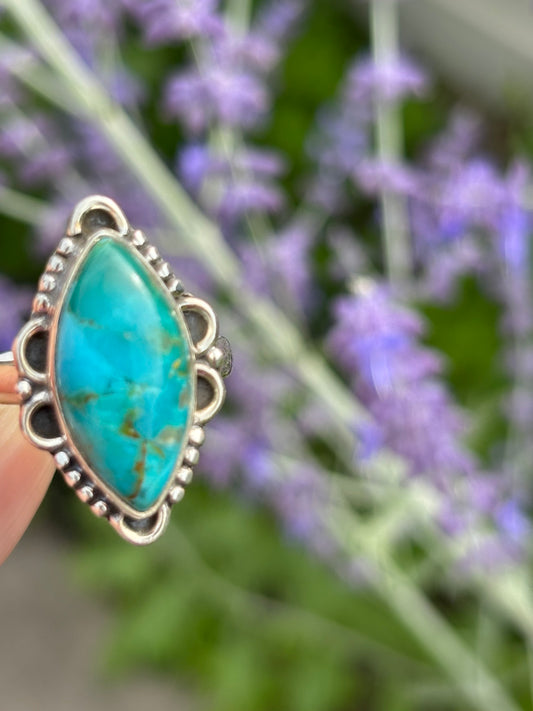 Turquoise Ring size 8