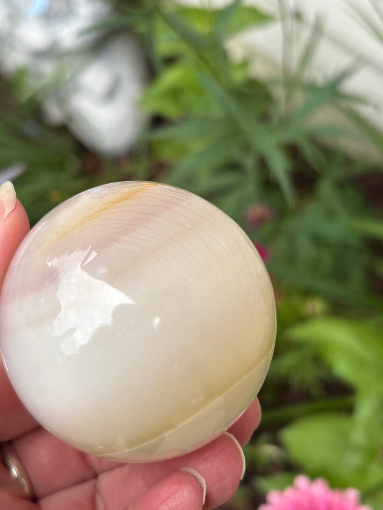 Watermelon Calcite - Sphere - Pakistan