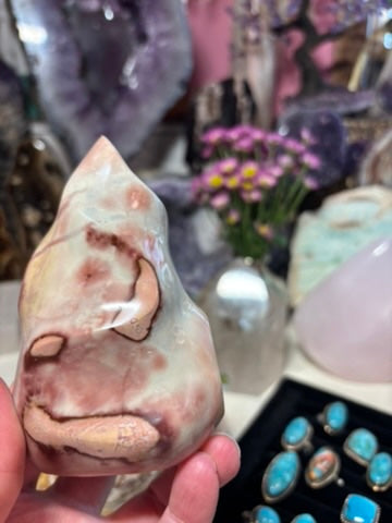 Polychrome Jasper Flame | Madagascar