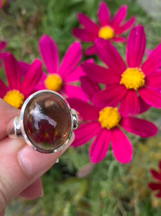 Smokey Quartz Ring size 9.5