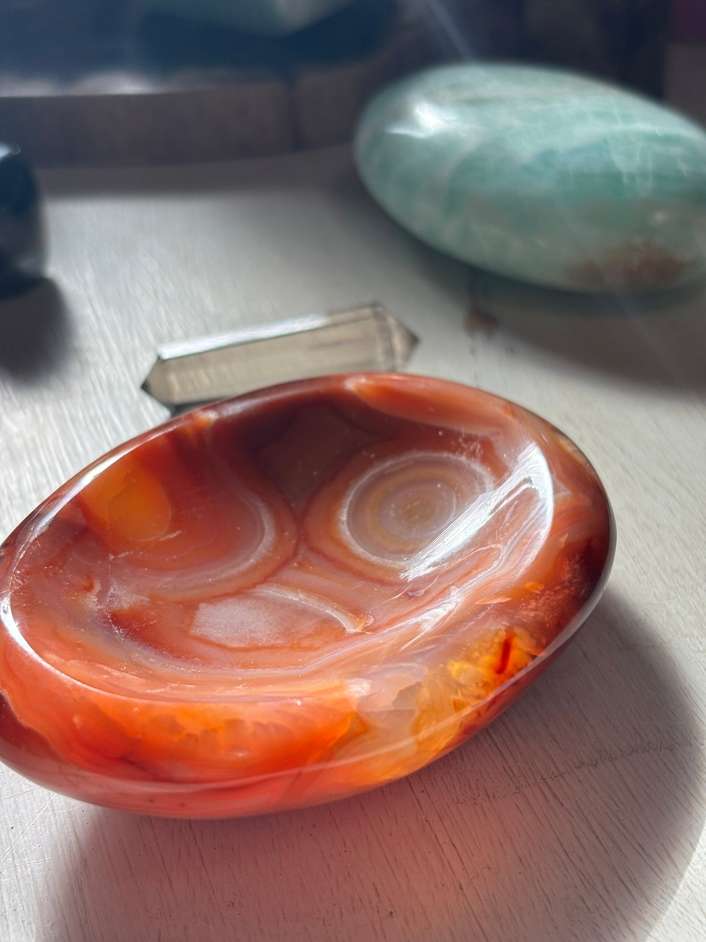 Carnelian Bowl - Madagascar