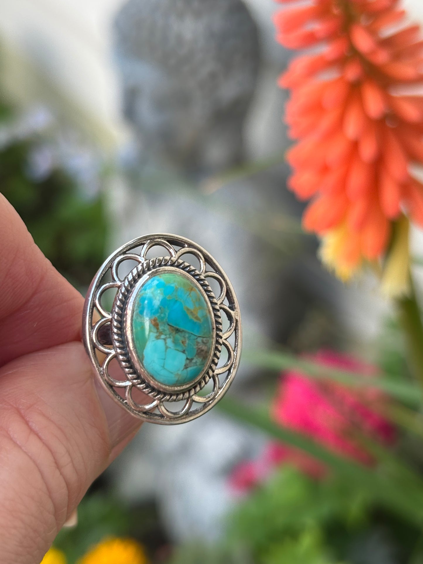 Turquoise Ring size 7.5