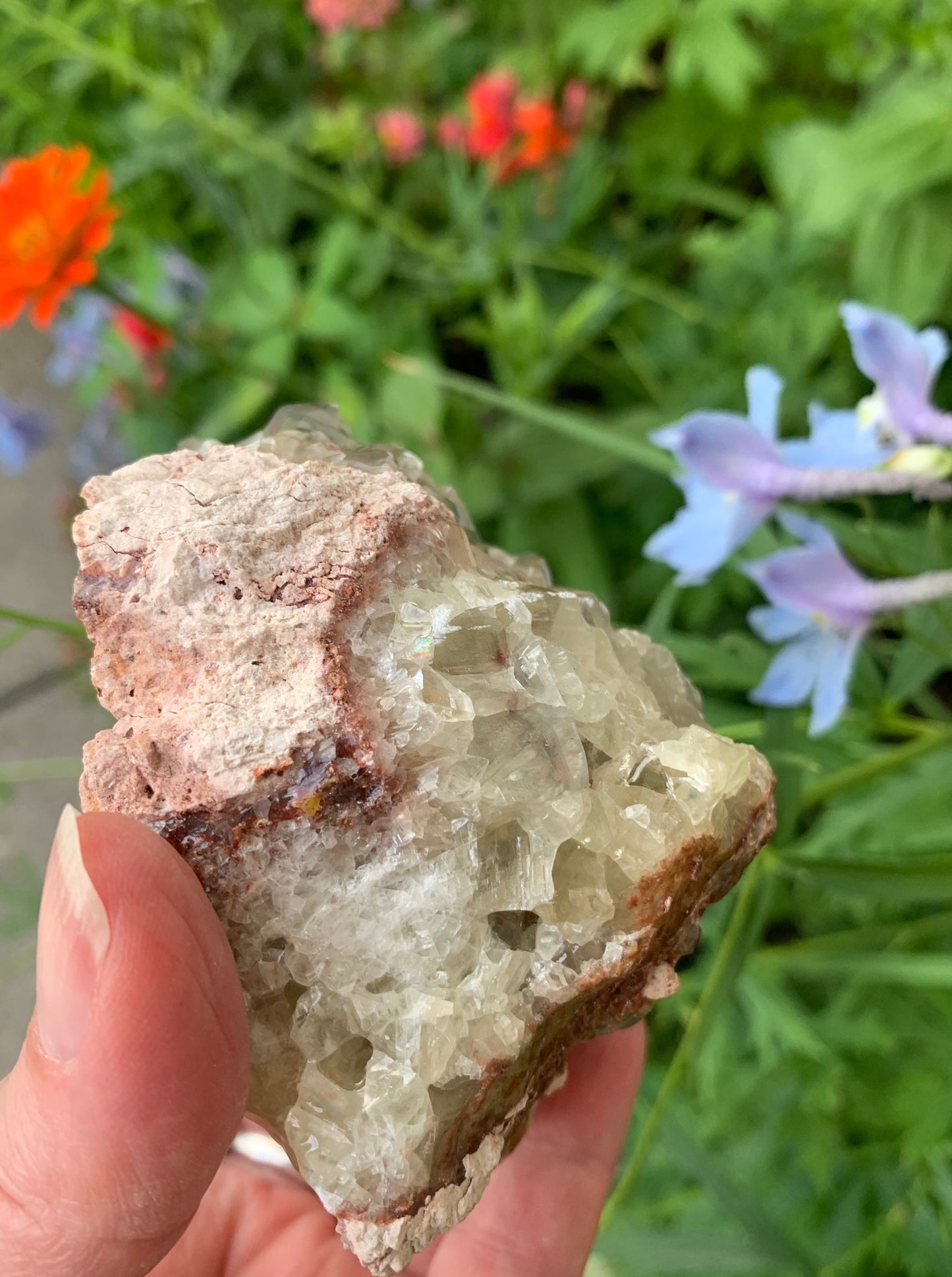 Green Calcite natural - Mexico