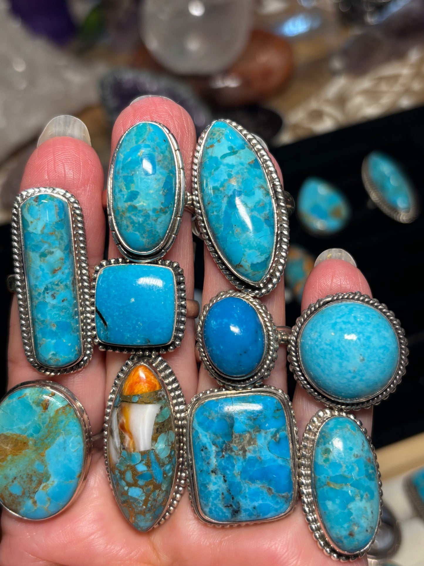 Turquoise Ring size 9.5