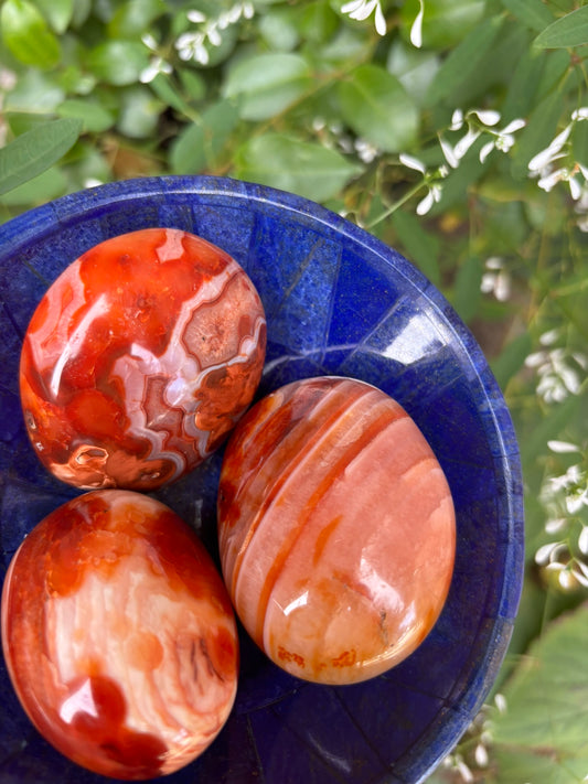 Carnelian - Palm Stone | Madagascar