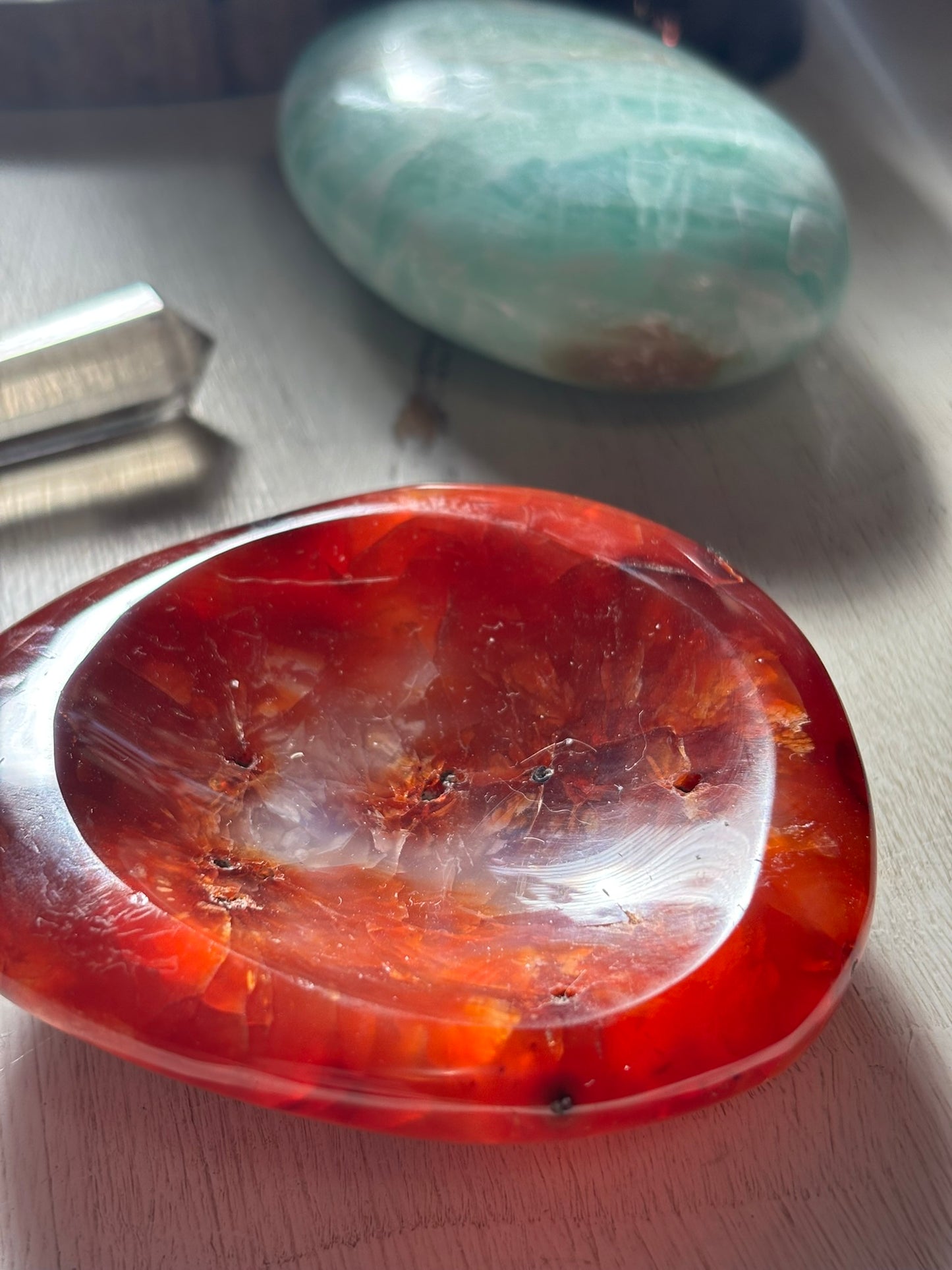 Carnelian Bowl - Madagascar