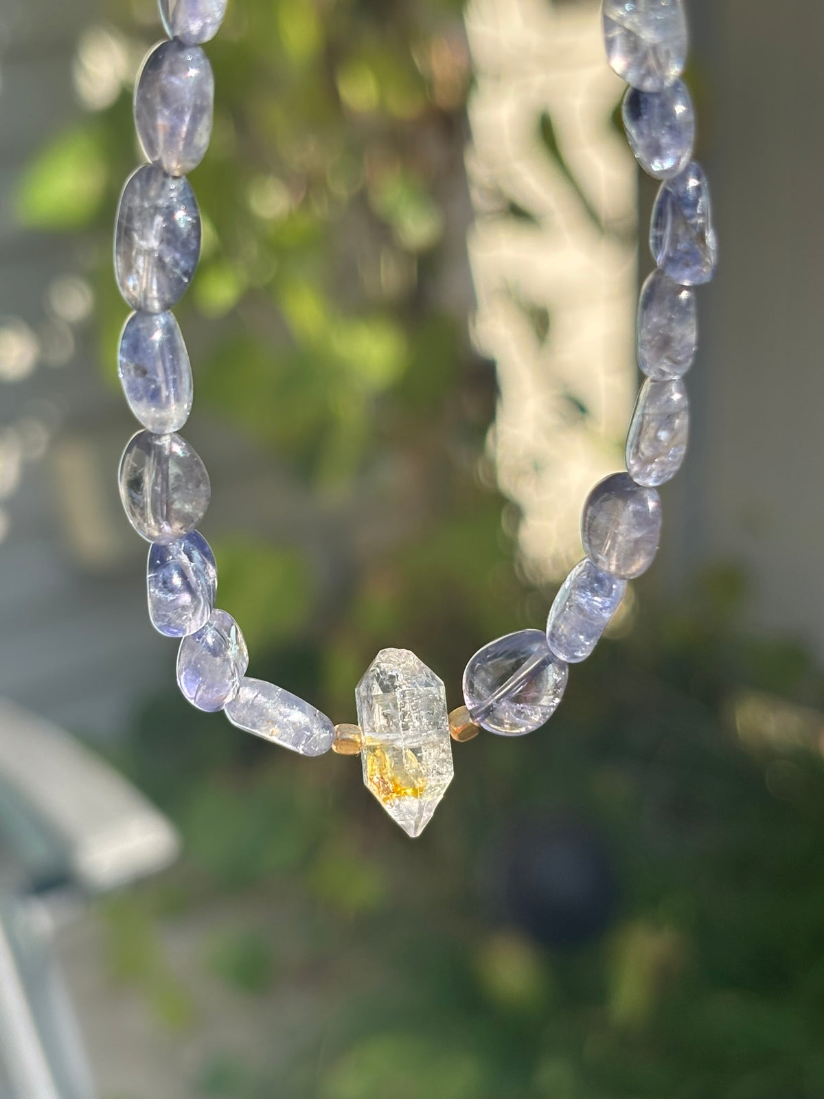 The Visionary | Herkimer Diamond • Iolite