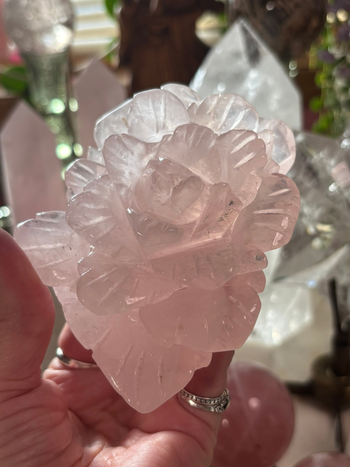 Rose Quartz - Flower
