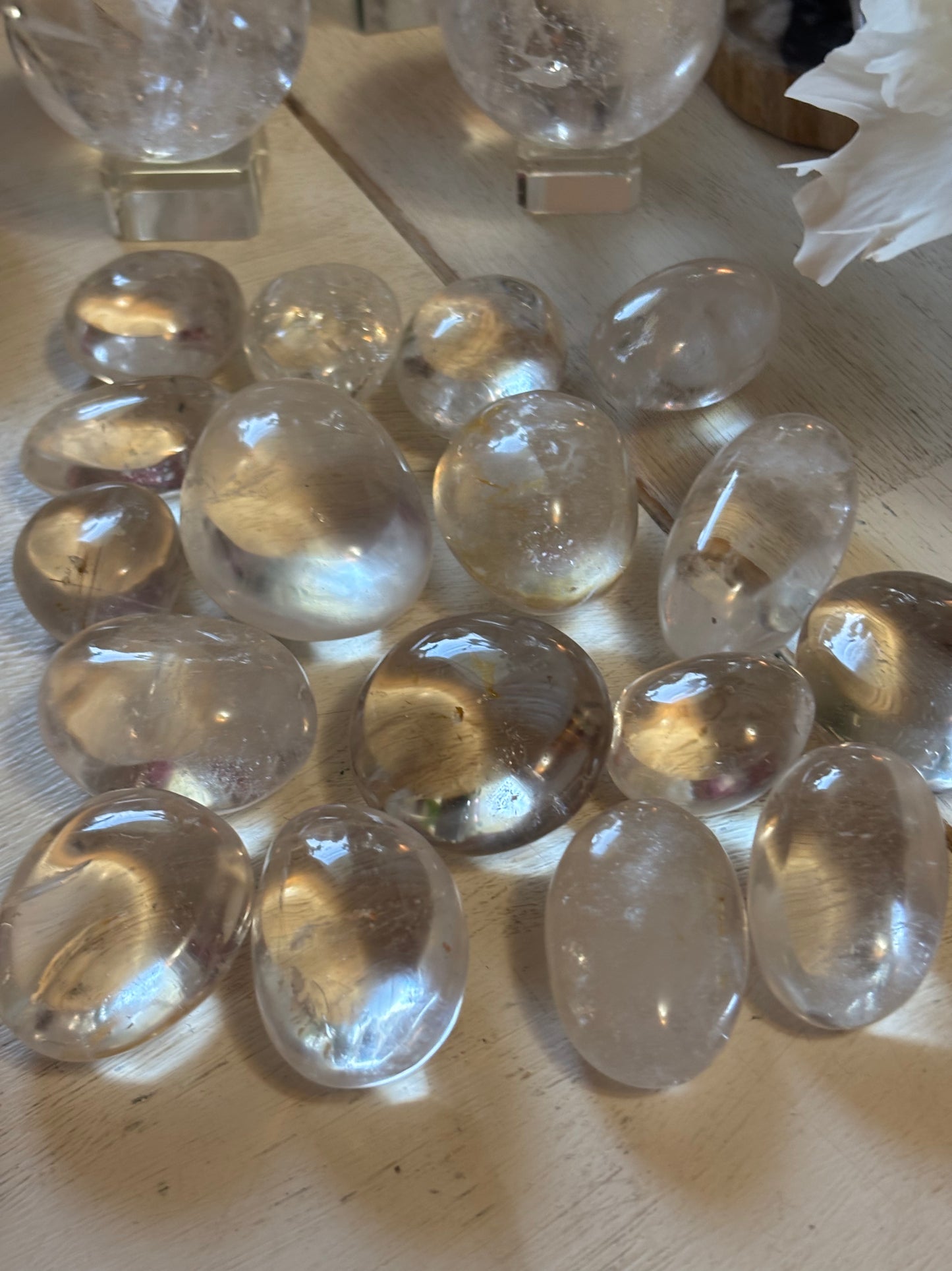 Lemurian - Palm Stone - Tumble mix - 1 pound BAG