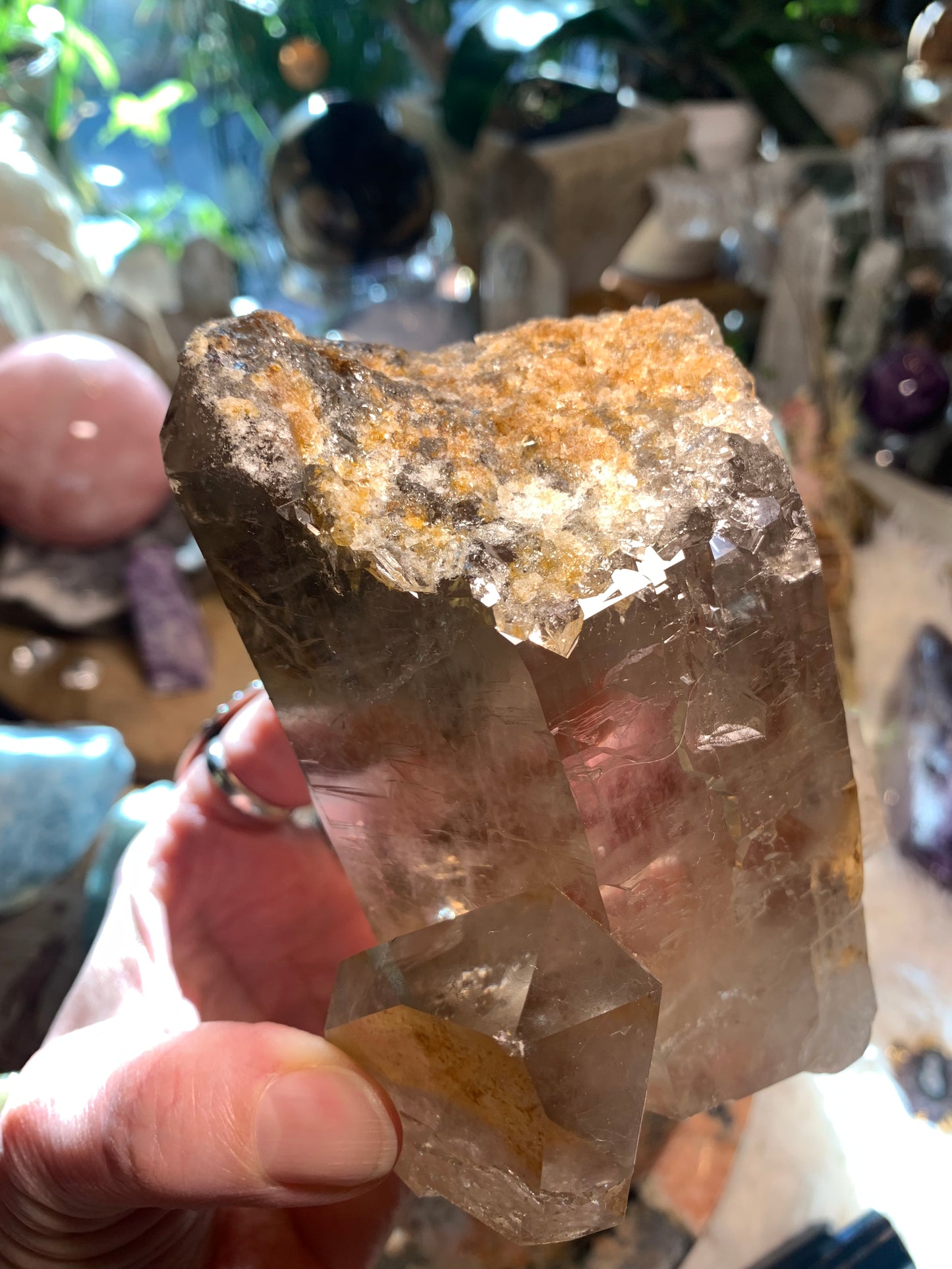 Smokey Garden Quartz  - Brazil