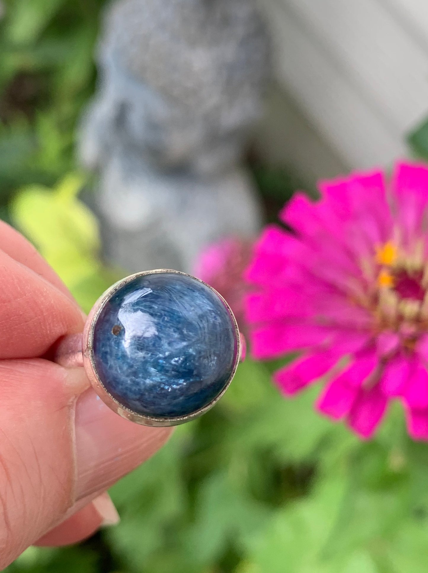 Blue Kyanite Ring size 8