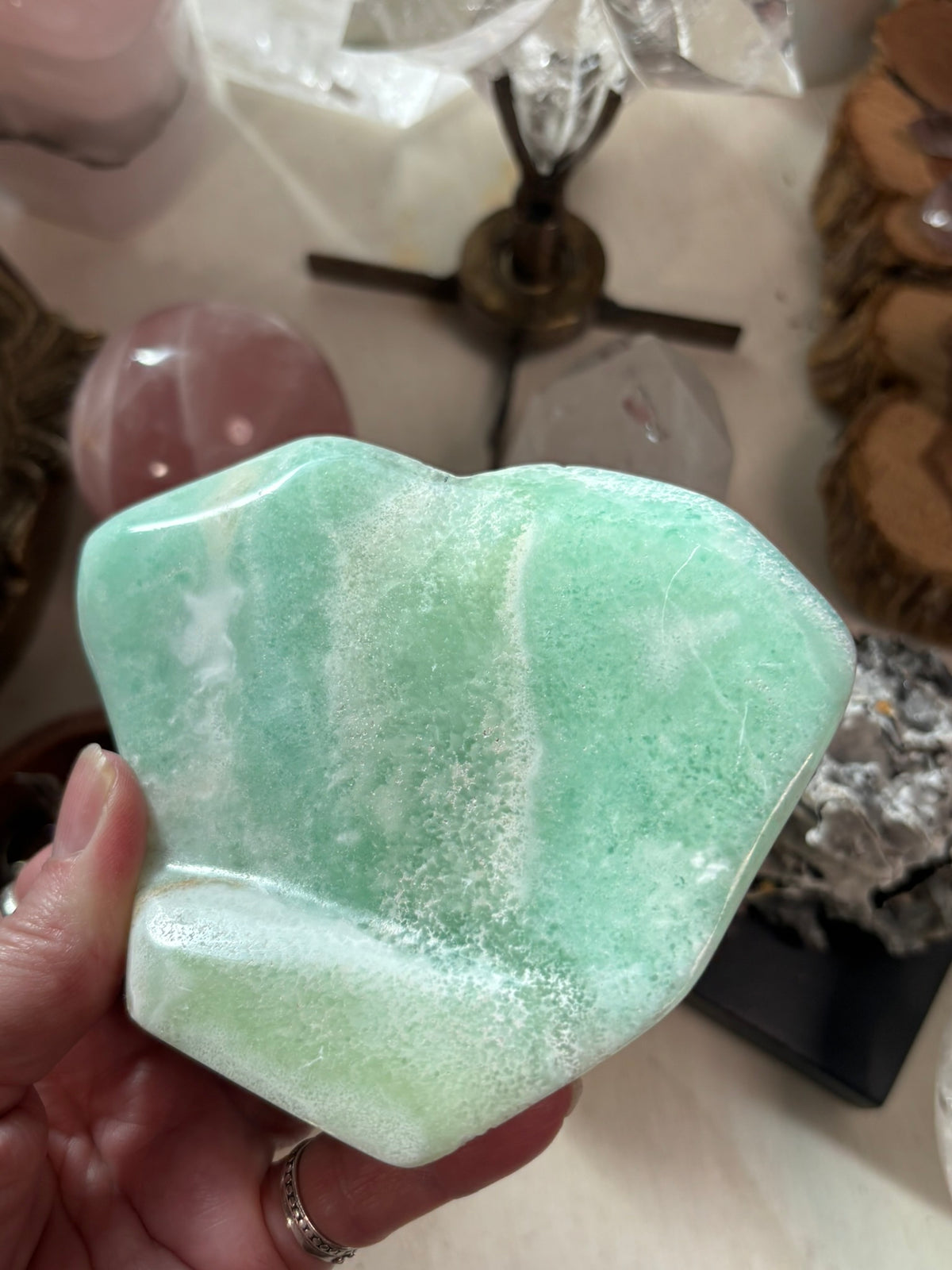 Caribbean Calcite - Free Form/ Heart