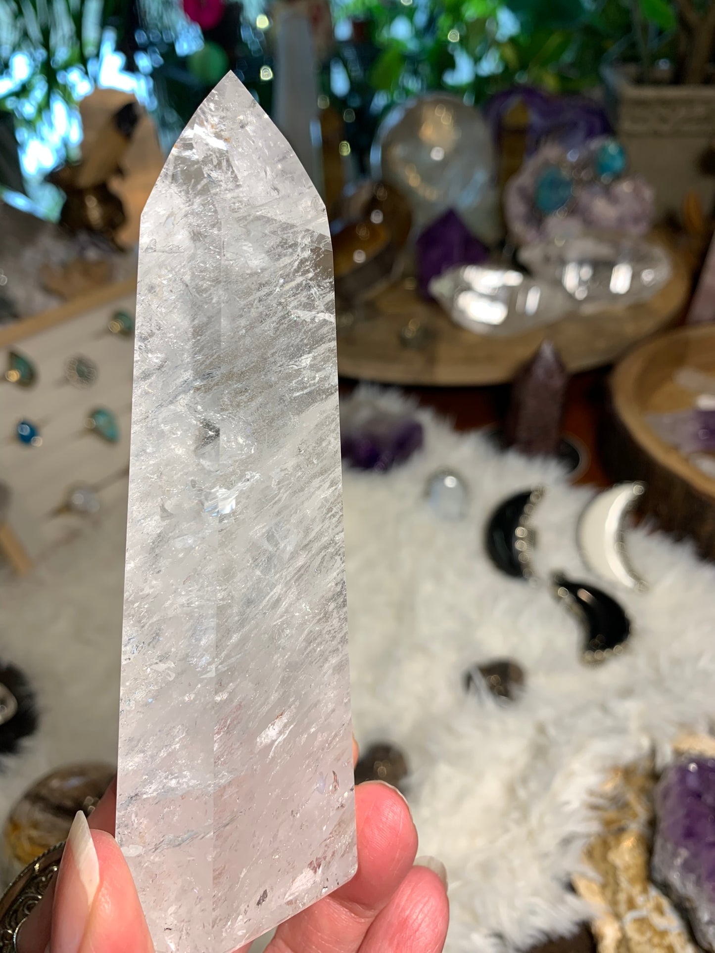 Clear Quartz generator - Brazil