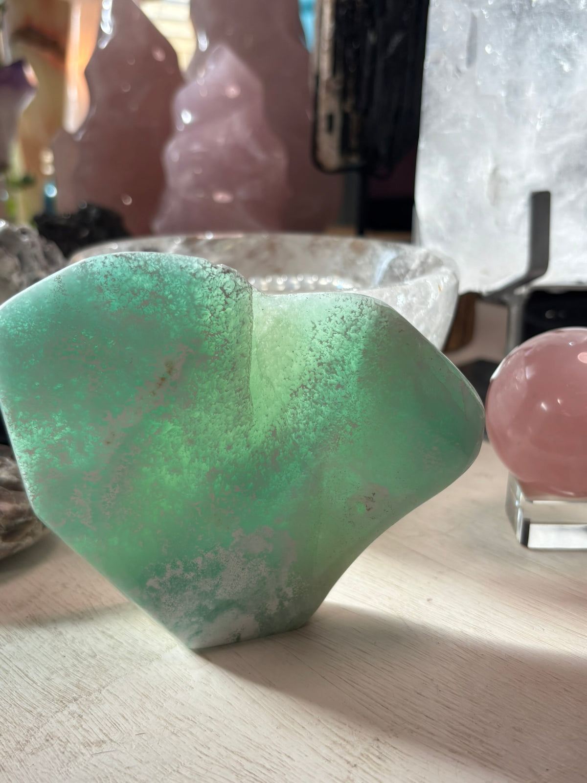 Caribbean Calcite - Free Form/ Heart