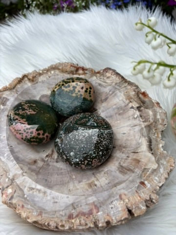 Kabamby Ocean Jasper - Palm Stone - Madagascar