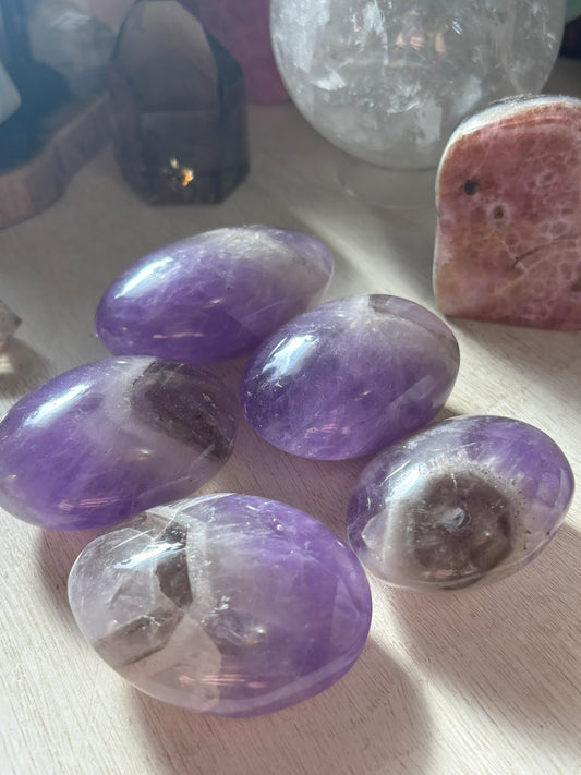 Dream Amethyst - Palm Stone | Madagascar