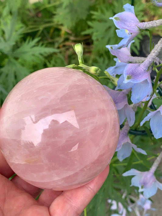 Rose Quartz Sphere