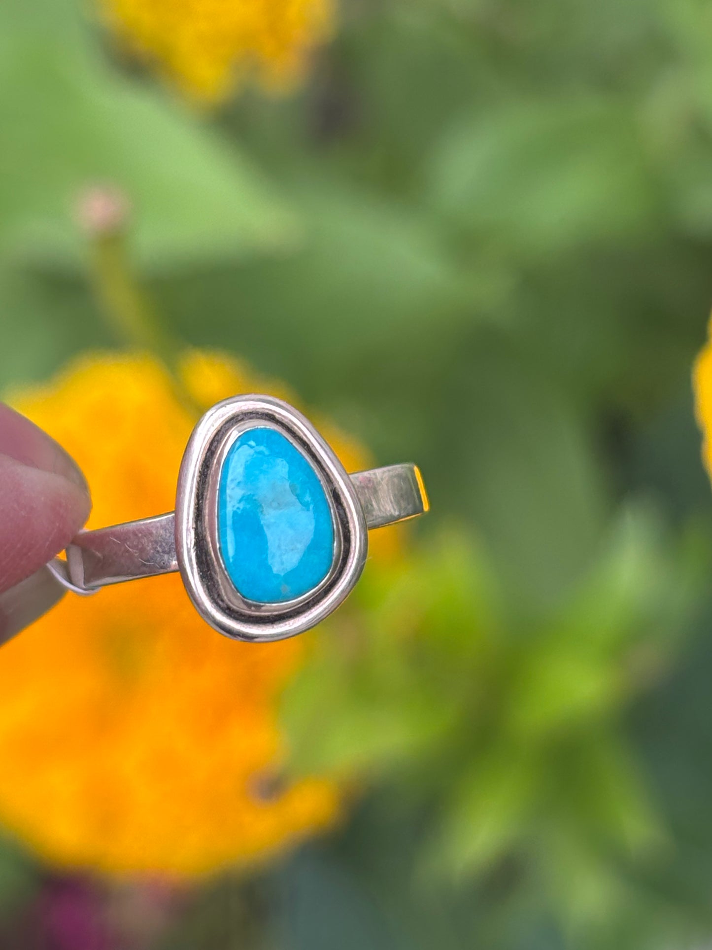 Sleeping Beauty Turquoise Ring size 7