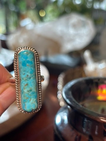 Spiny Oyster and Turquoise Rings