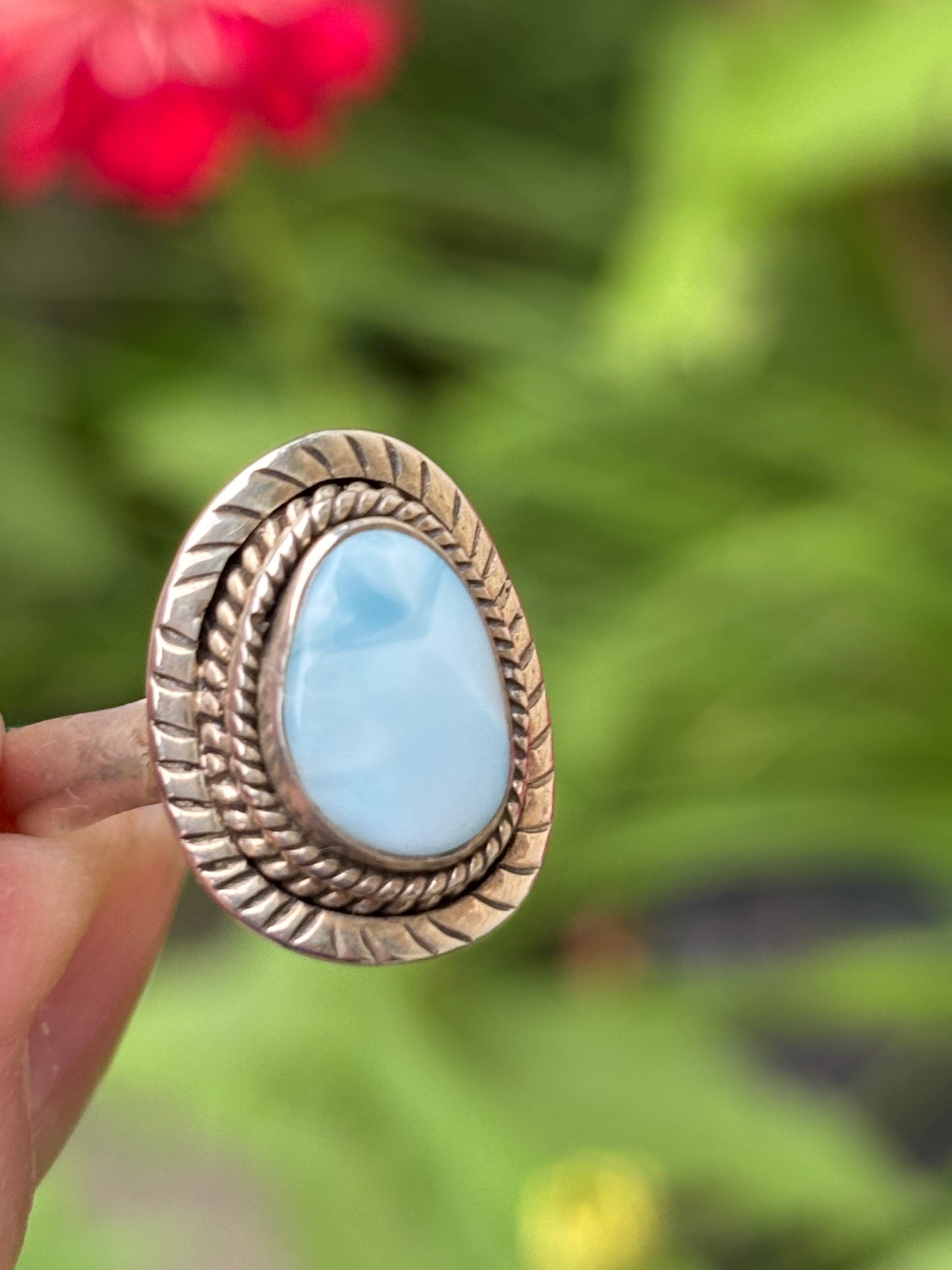 Larimar Ring Size 7