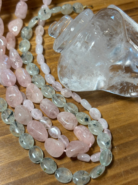 Whispering Moss - Prehnite with Epidote — Mali