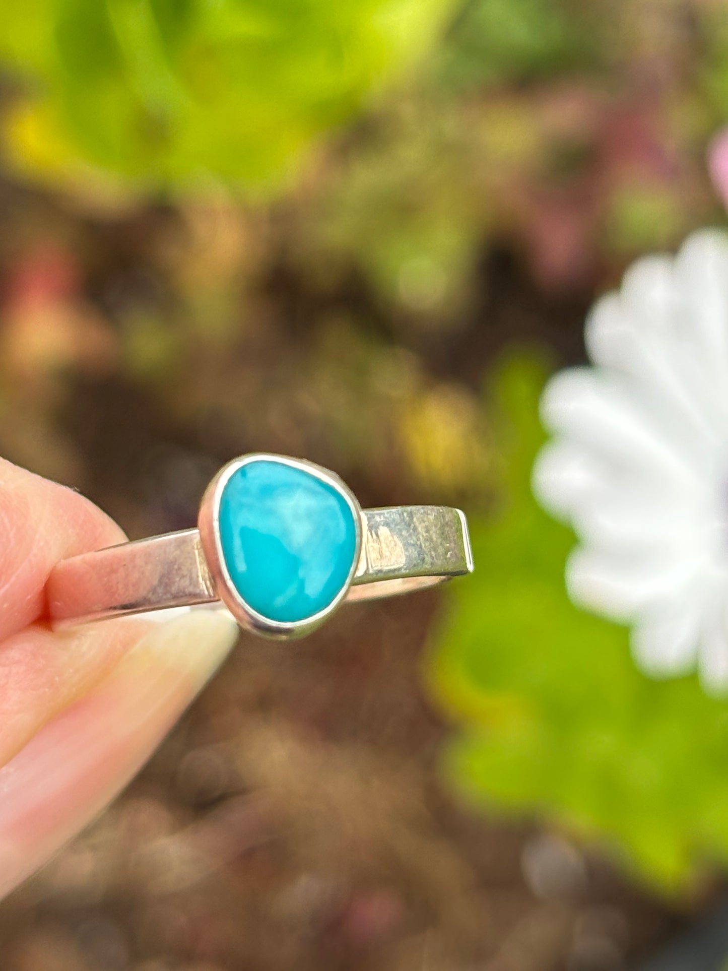 Sleeping Beauty Turquoise Ring size 7